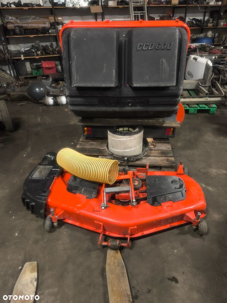 Kubota BX350 4x4 Traktorek komunalny kosiarka pług piaskarka pełen osprzęt - 13