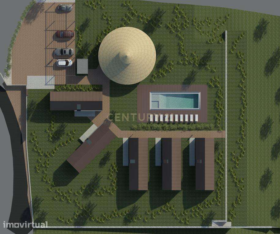 Gerês | Terreno com Projeto Aprovado para 5 Casas + Piscina e Centro d - Grande imagem: 3/38