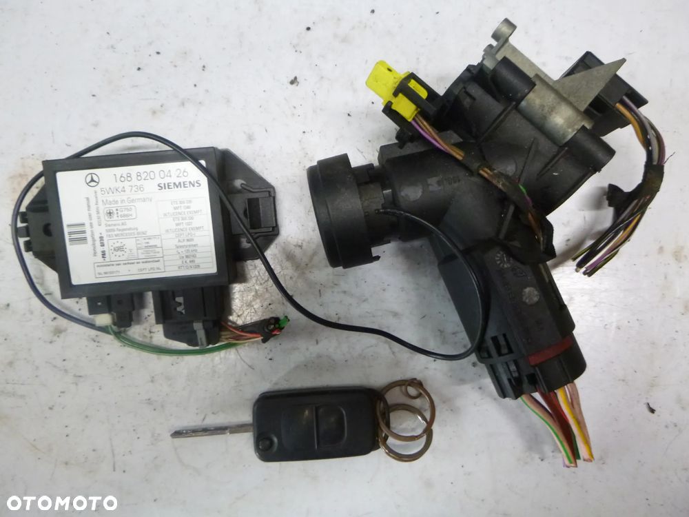 ZESTAW STARTOWY MERCEDES A-KLASA W168 1,6B STEROWNIK A0265450532  A1661402100 - 4