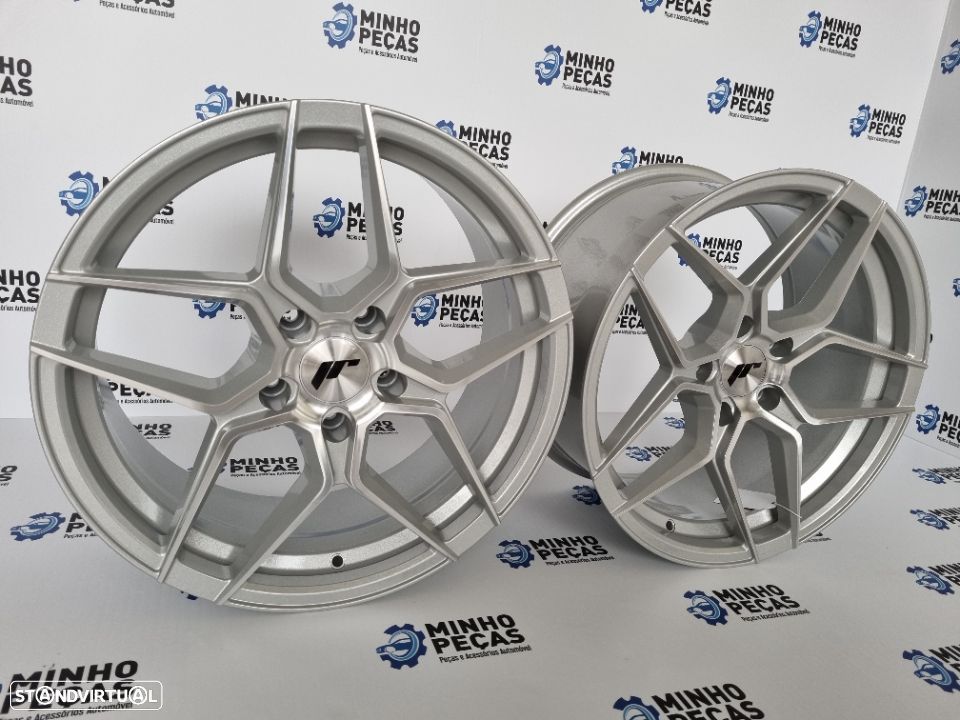 Jantes Japan Racing (JR34) em 18 Hyper Silver - 2