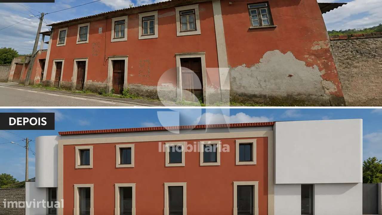 Moradia T5 para reconstruir com projeto aprovado - Grande imagem: 2/8