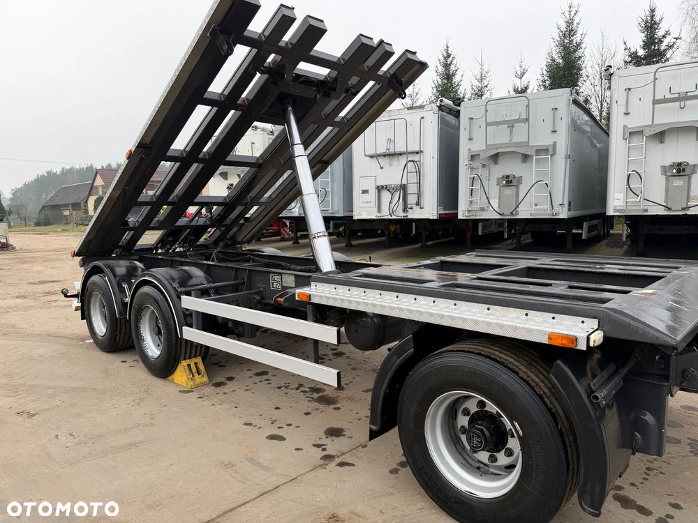 Zorzi Przyczepa Hakowiec Wywrotka do Przewozu Kontenerów 6,50 m - 7,00 m - 14