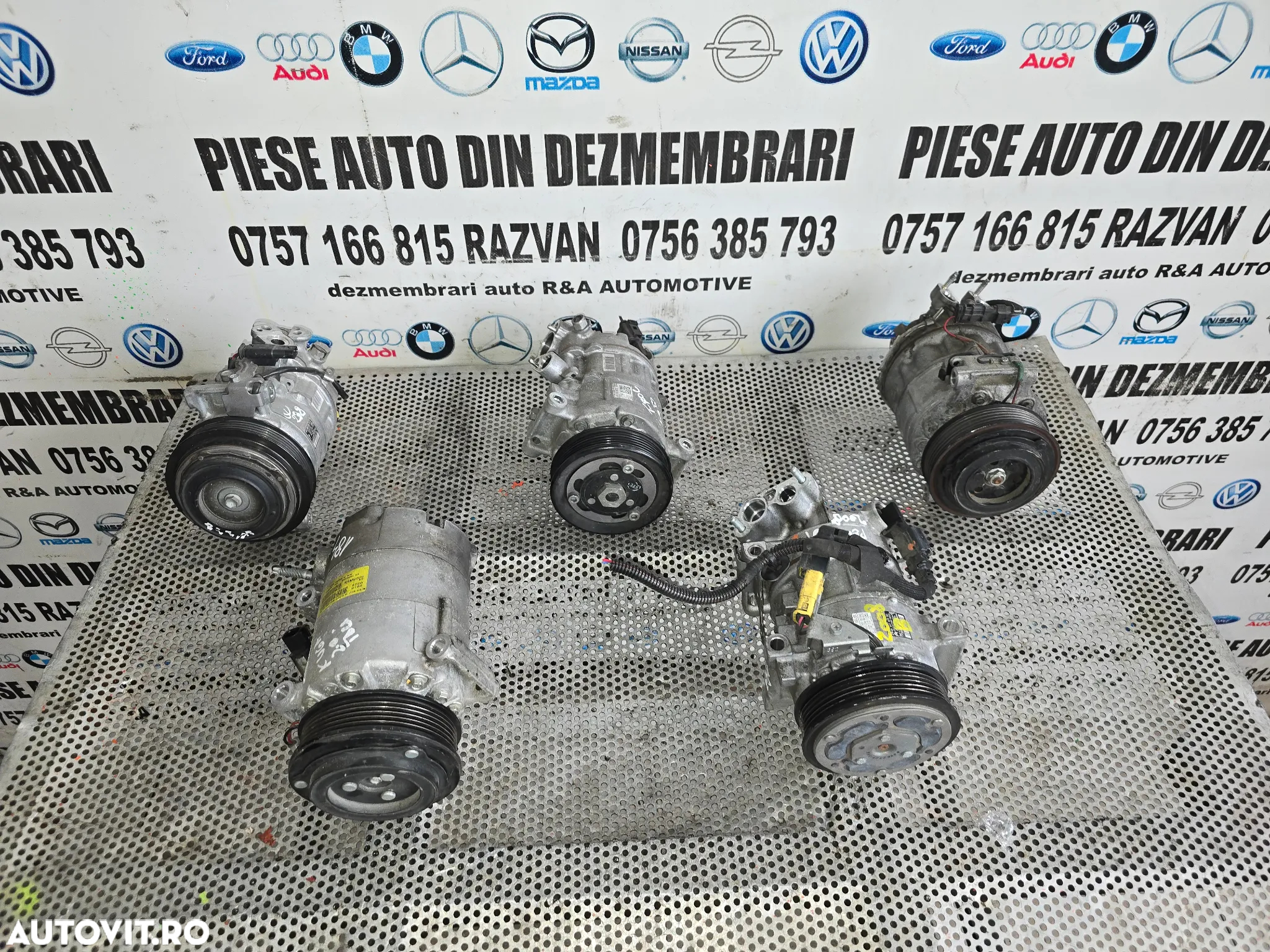 Compresor Clima Vw Passat B5.5 Skoda Superb Cod 447220-8184 8D0260805 LICHIDARE STOC - 2
