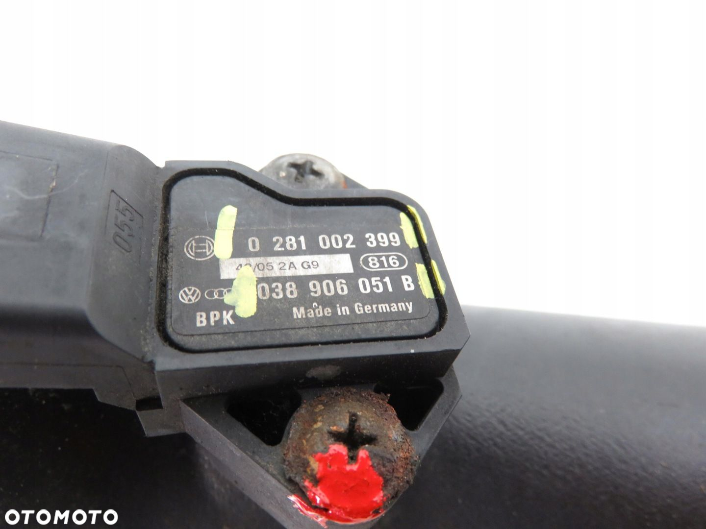 AUDI A3 8P 1.9 BJB // PRZEWÓD INTERCOOLERA - 12