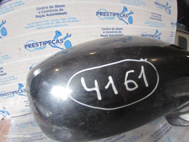 Espelho Esp4161 PEUGEOT 807 2003 2.2HDI 128CV 5P CINZA ESCURO DRT REBATIVEL COM PISCA 6 + 2 + 2 PINOS Riscado Com Ficha Cortada - 7