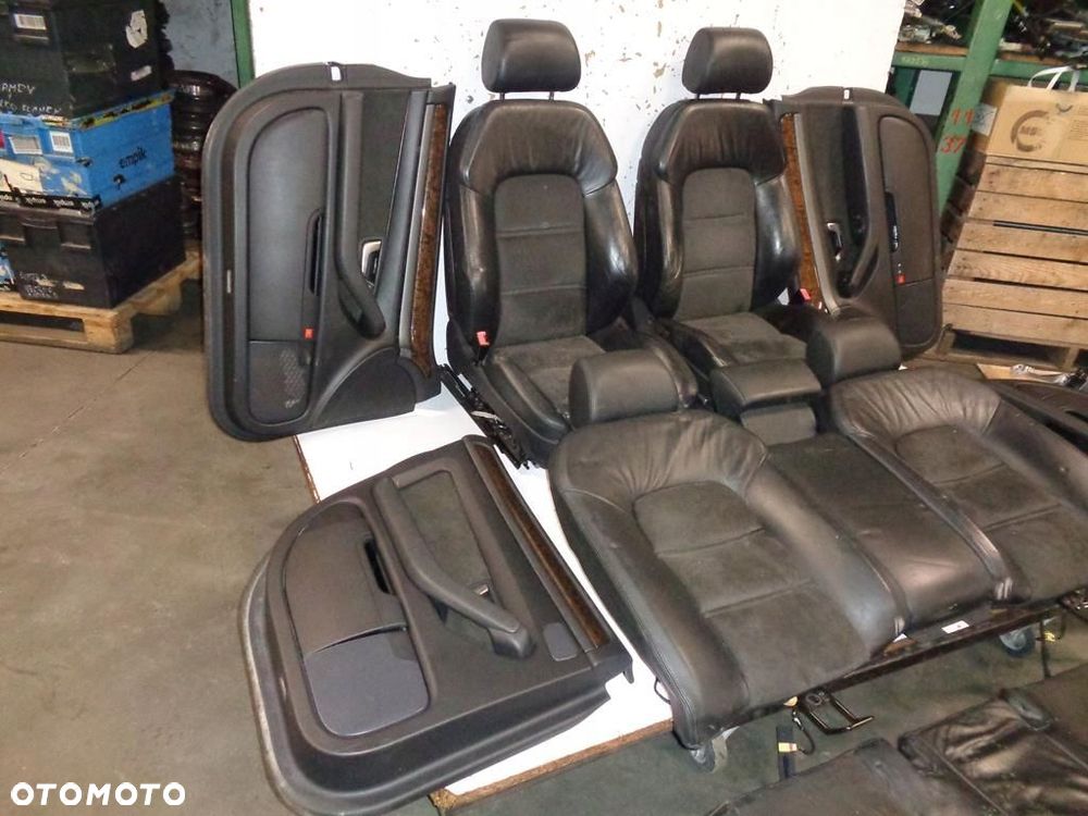 FOTELE SKÓRA ALCANTARA EL GRZANE AUDI A8 D3 - 4