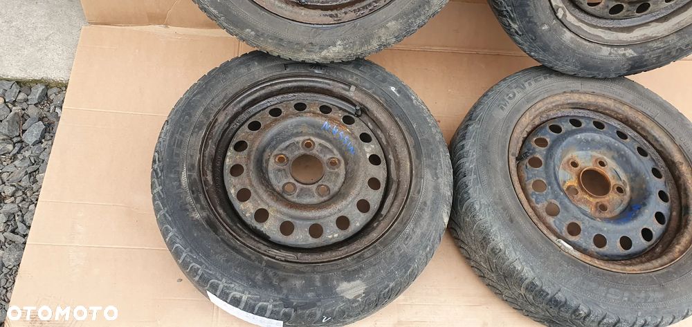 Felgi stalowe z oponami 6J X 15 ET40 2151060 Nissan 185/65 R15 - 5