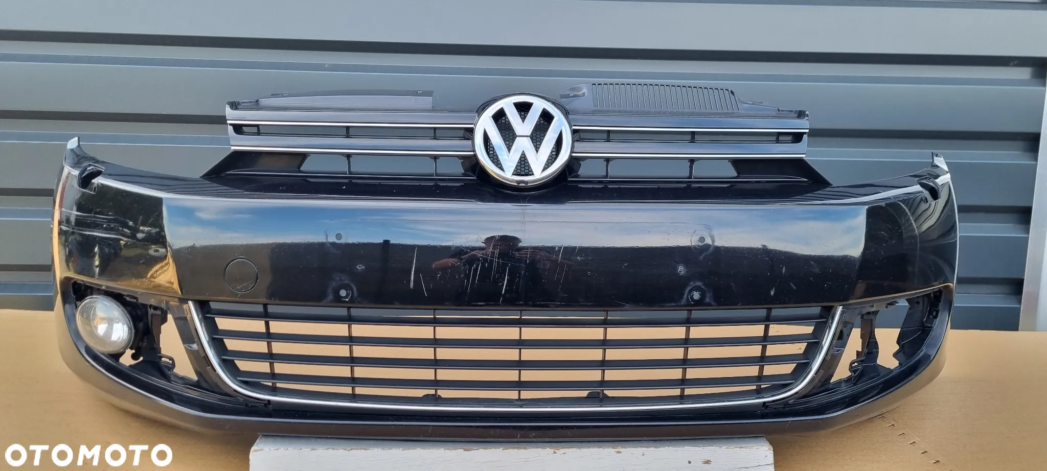 VW Golf VI KOMBI zderzak przód oryginał MC026 - 2