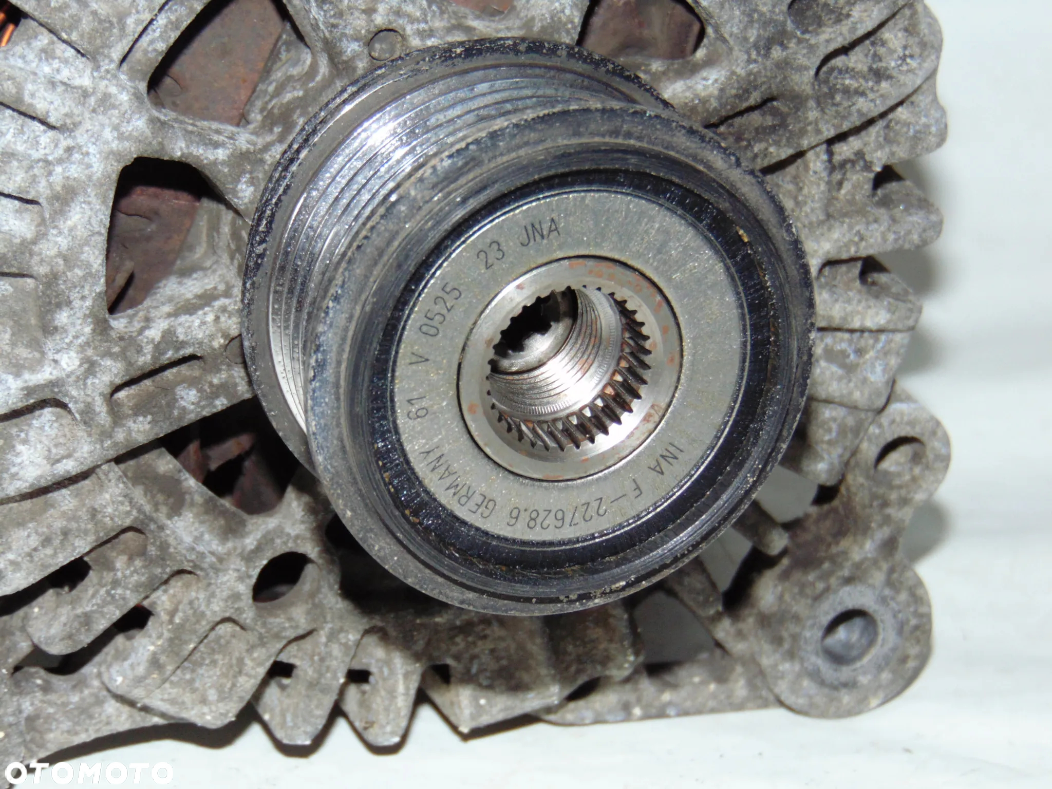 ORYGINAŁ alternator 06F903023C 140A Audi A4 B6 Skoda Superb Octavia 2 II VW Volkswagen Golf 5 V 6 VI Plus Passat B6 Touran Sharan Seat Alhambra diesel 1.9 2.0 TDI - 12