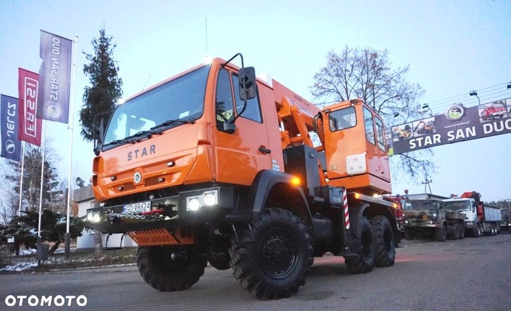 Star 266 MAN 6x6 PODNOŚNIK podest P 183 / 184 H zwyżka dla ENERGETYKI - 38