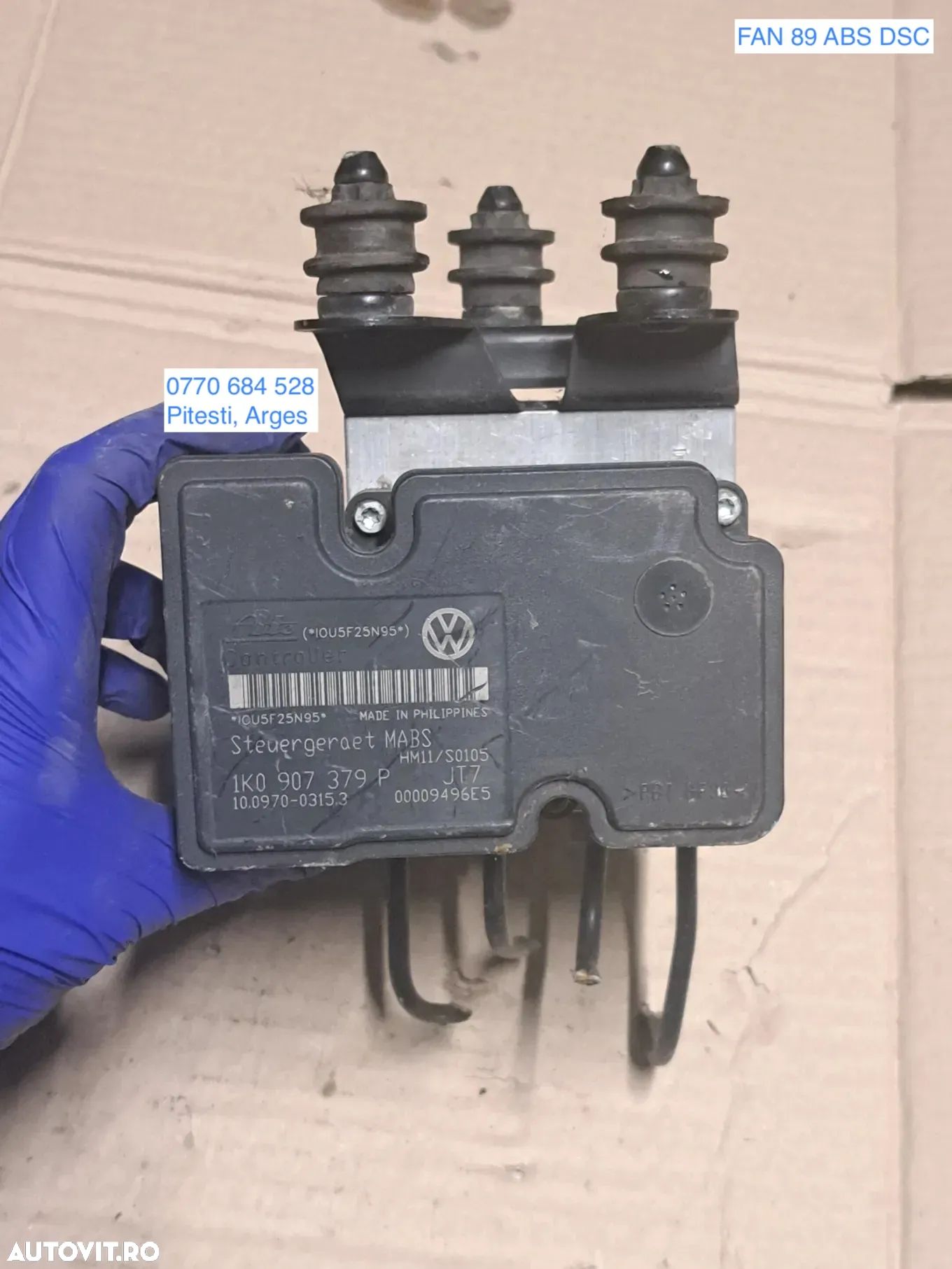 Modul unitate pompa ABS originala Skoda Octavia 2 Seat Altea VW Golf 5 Jetta 3,5 Seat Leon VW Touran Caddy - 1