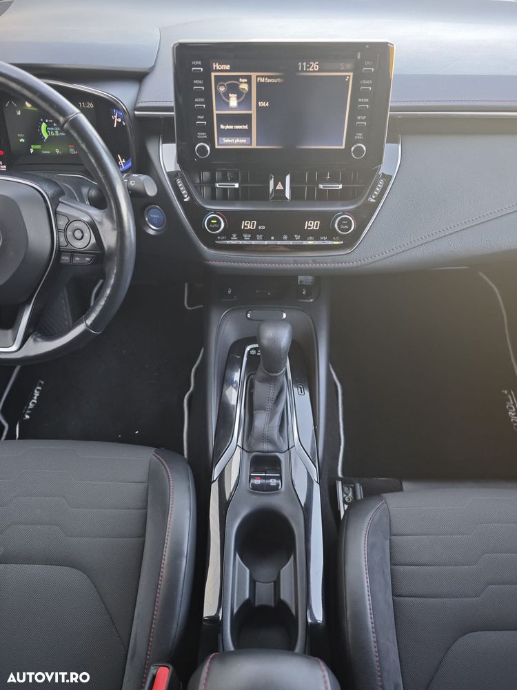 Toyota Corolla 1.8 HSD Exclusive interior Negru - 12