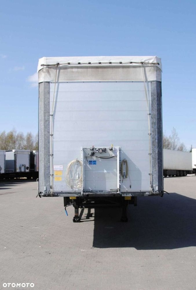Schmitz Cargobull SCS kurtyna, podnoszona oś - 8