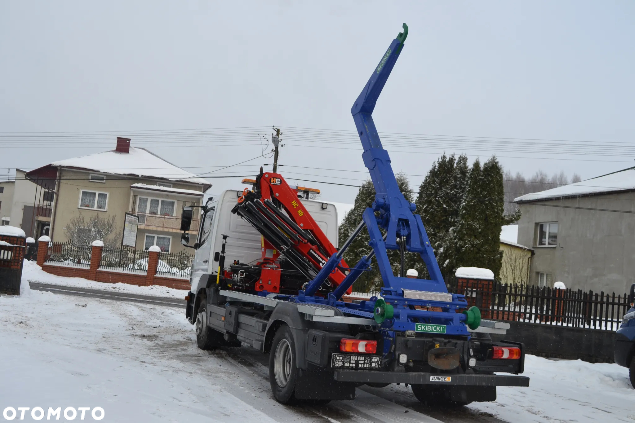 MAN TGM 12.250 Nowe urządzenie hakowe Hakowiec SKIBICKI HDS żuraw TGL Atego Midlum Eurocargo - 13