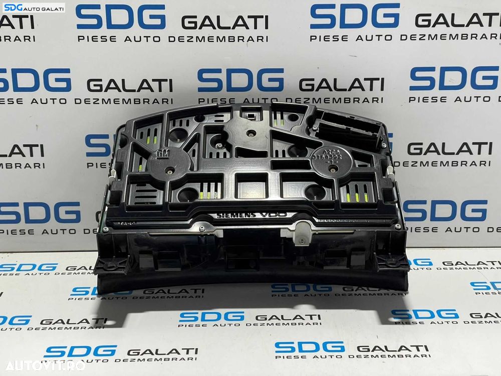 Ceas Ceasuri Cluster Instrumente Bord Opel Astra H 1.9 Diesel 2004 - 2010 Cod 13225988 [L2911] - 2