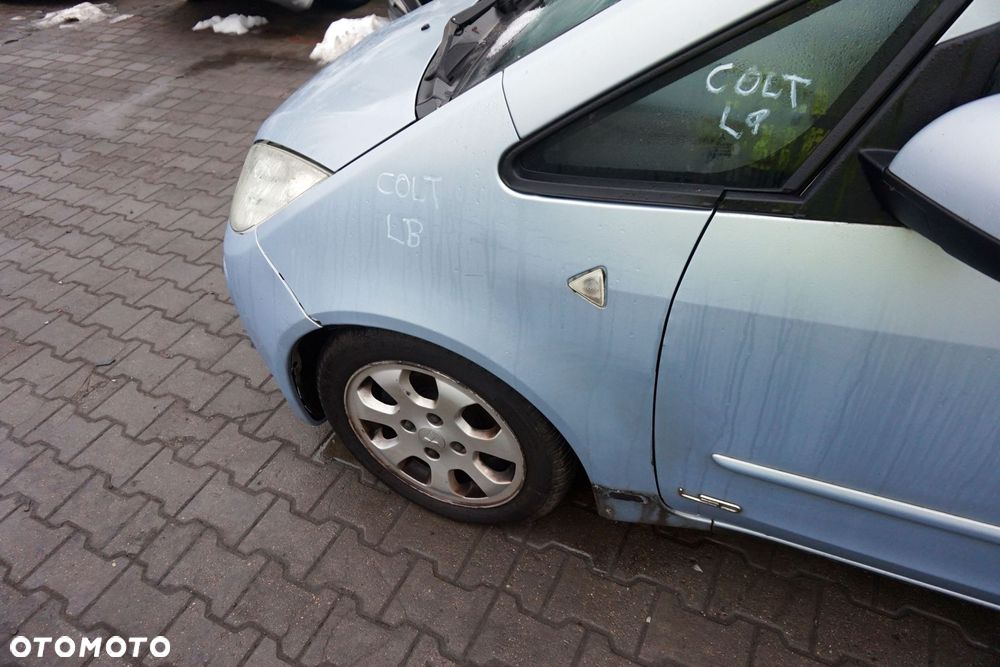 MASKA ZDERZAK BŁOTNIKI LAMPY COLT VI Z30 T42  MITSUBISHI 2004-2008 SREBRNY PRZÓD KOMPLETNY - 11