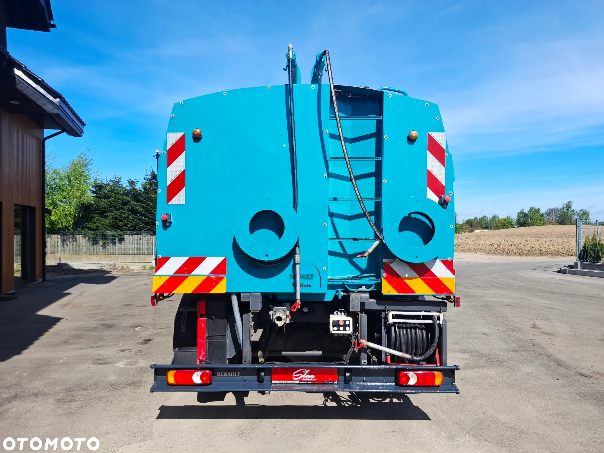 Renault Midlum 220 Polewaczka Myjka Karcher Mycie Ulic Myjka Drogowa Podlewanie Mycie Ciśnieniowe Cysterna 2012r 1782 MTH Hydrostat - 4