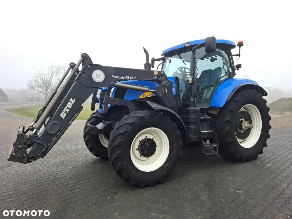 New Holland T7050 2011 Rok 9400 mtg, AutoCommand, Ładowacz czołowy Stoll, Nie Malowany, Stan Idelany - 3