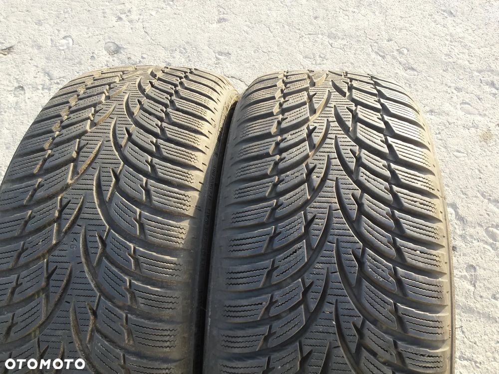 16” - NOKIAN - 205/55 r16 cali - ZIMOWE Opony WR d4 - stan BDB - GWARANCJA ! + Możliwy MONTAŻ !! - 1