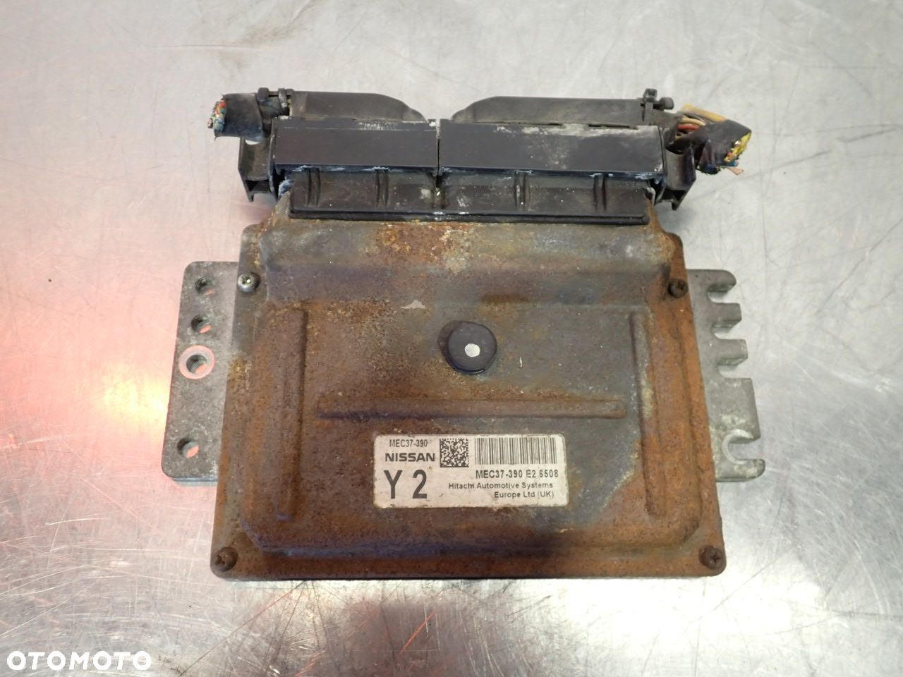KOMPUTER SILNIKA NISSAN MICRA K12 C+C  MEC37-390 E2 6508 - 1