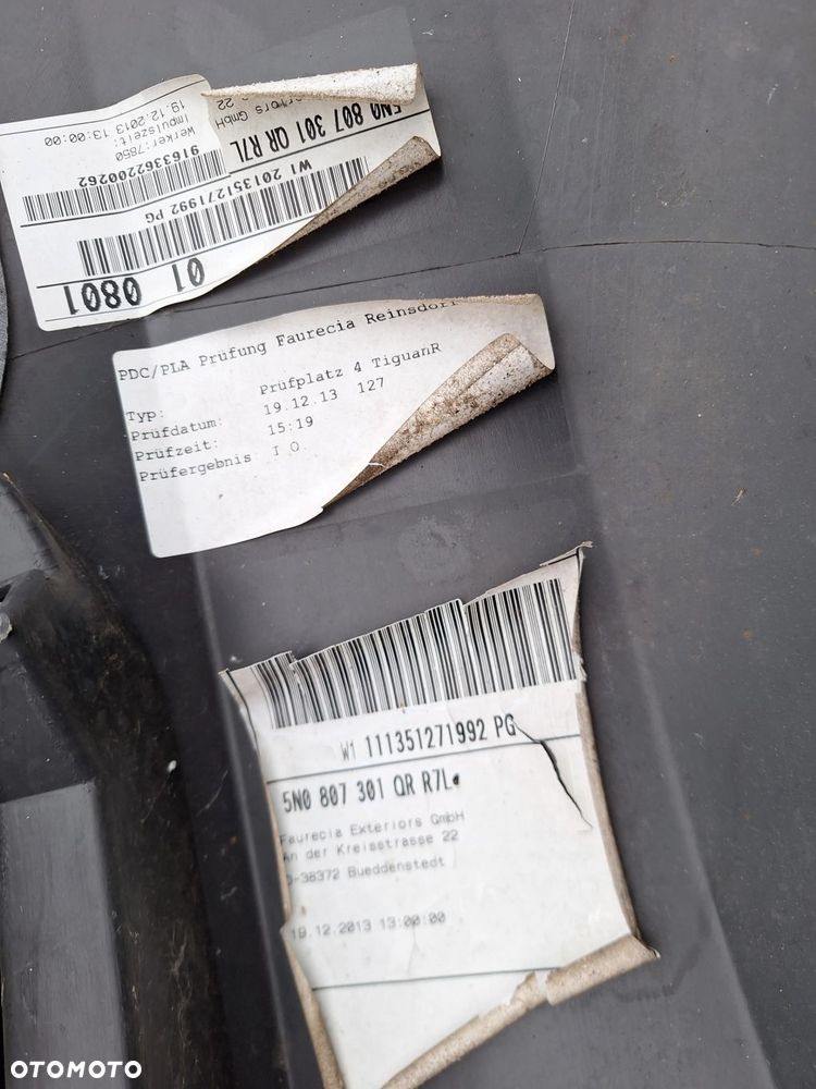 VW TIGUAN I LIFT 11-18 5N0 ZDERZAK TYŁ TYLNY+ZAŚLEPKA HAKA HOLOWNICZEGO 5N0807521 WYSYŁKA 24H - 16