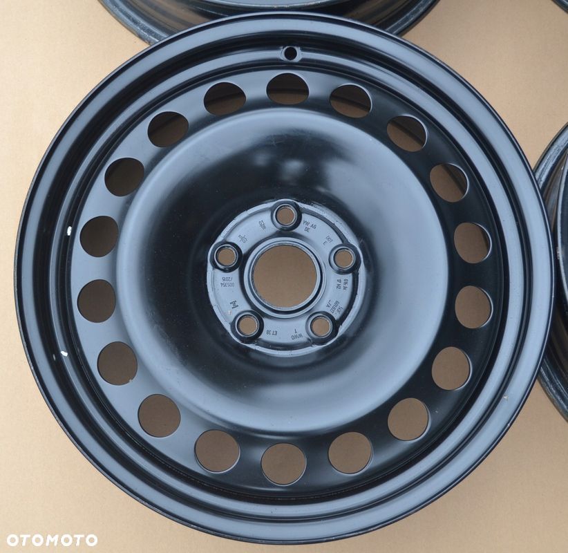 FELGA STALOWA VW SKODA AUDI SEAT 5x112 6,5J17 ET 38 x1szt F-624 - 5
