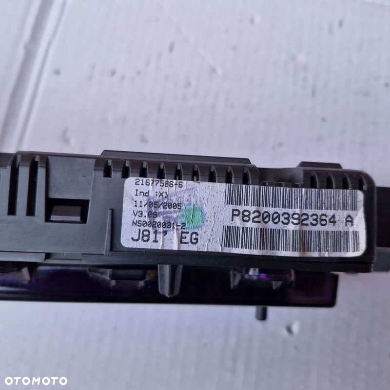 LICZNIK ZEGARY RENAULT ESPACE IV P8200392364A - 3
