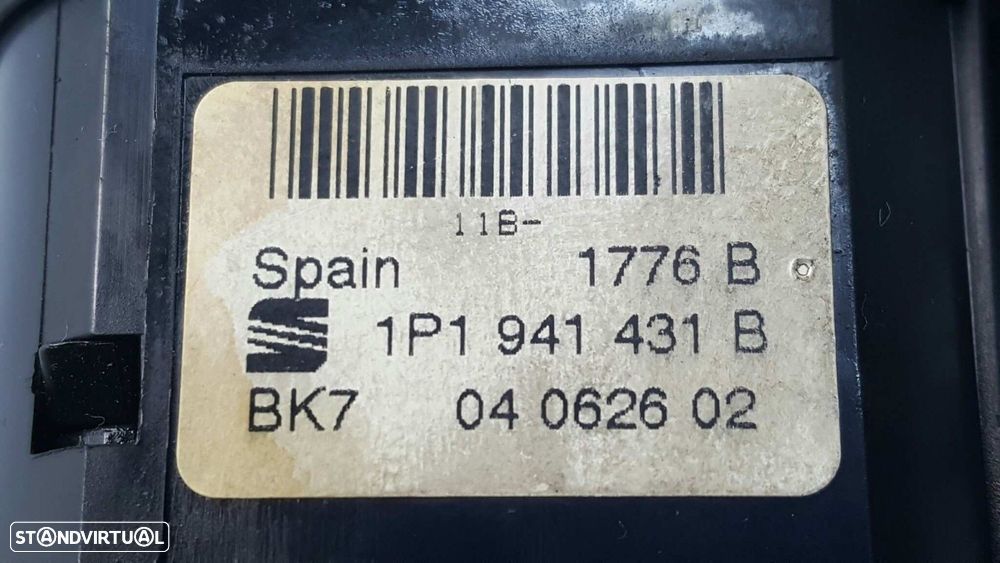 COMANDO DAS LUZES SEAT LEON (1P1) REFERENCE - 4