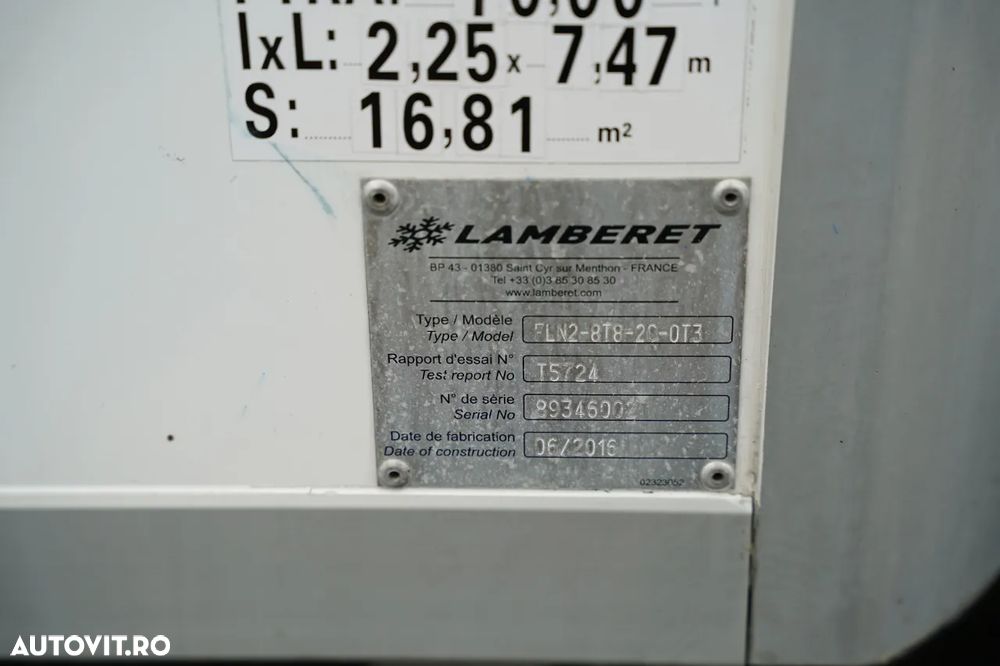 Iveco DAILY 70-170 / FRIGORIFER / CARRIER PULSOR 500 UNIT / TWIN / D-HOLLANDIA LIFT / AUTOMAT / 3 LOCURI - 33