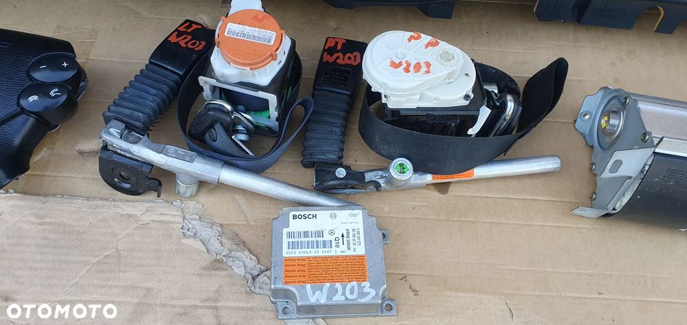 Konsola AIRBAG poduszki sensor Mercedes W209 - 5