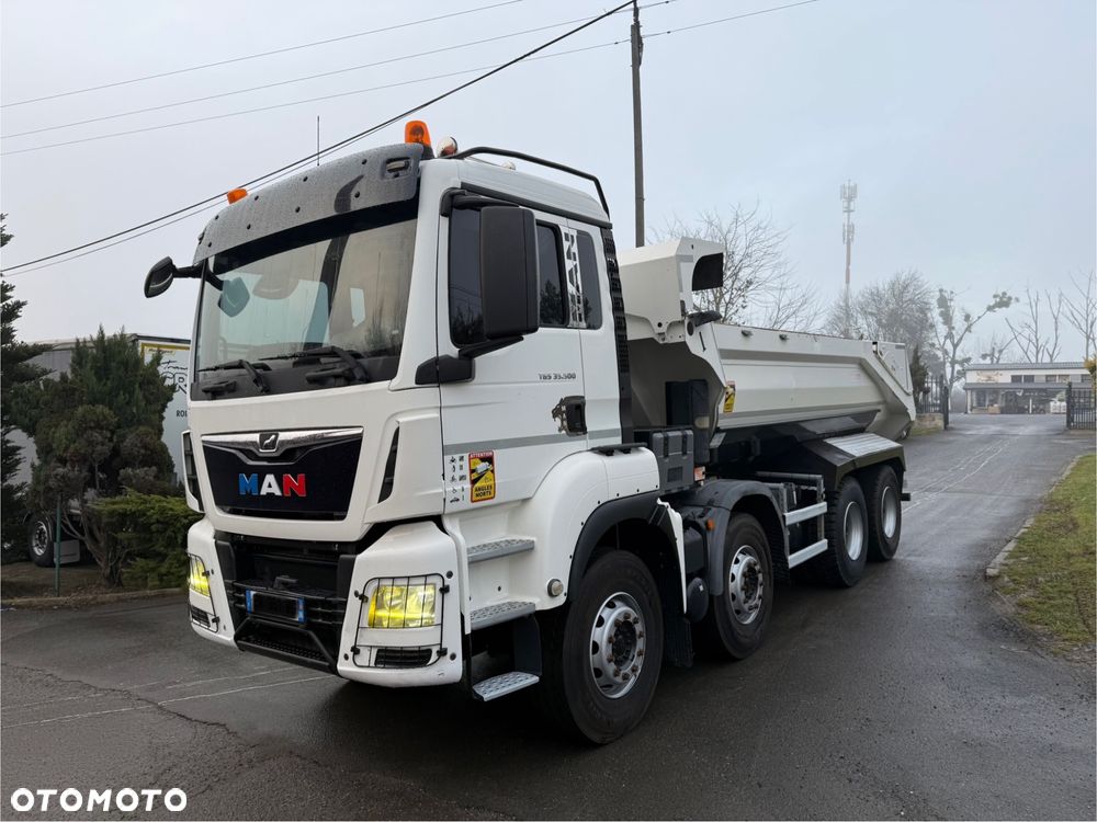 MAN TGS 35.500* 8x4* Wywrot* Hydroklapa* Retarder* Lodówka* Navi* Z Francji* Stan BDB - 5