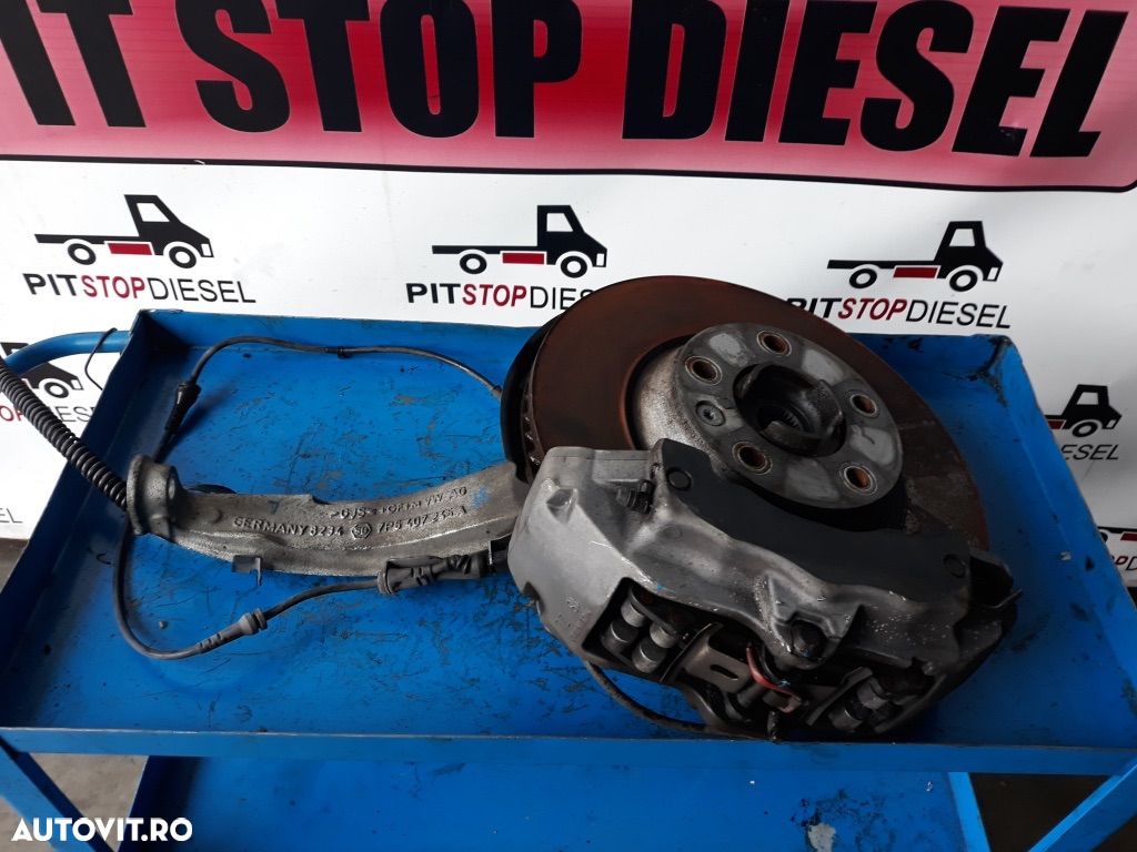 Fuzeta stanga fata Audi Q7 3.0 TDI facelift 7P6407245A 7P6 407 245 A 2011 2012 2013 2014 - 1