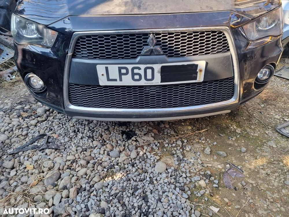 Bara fata Mitsubishi Outlander Facelift 2009 - 2012 Amethyst Black Pearl X42 (1369) ... - 1