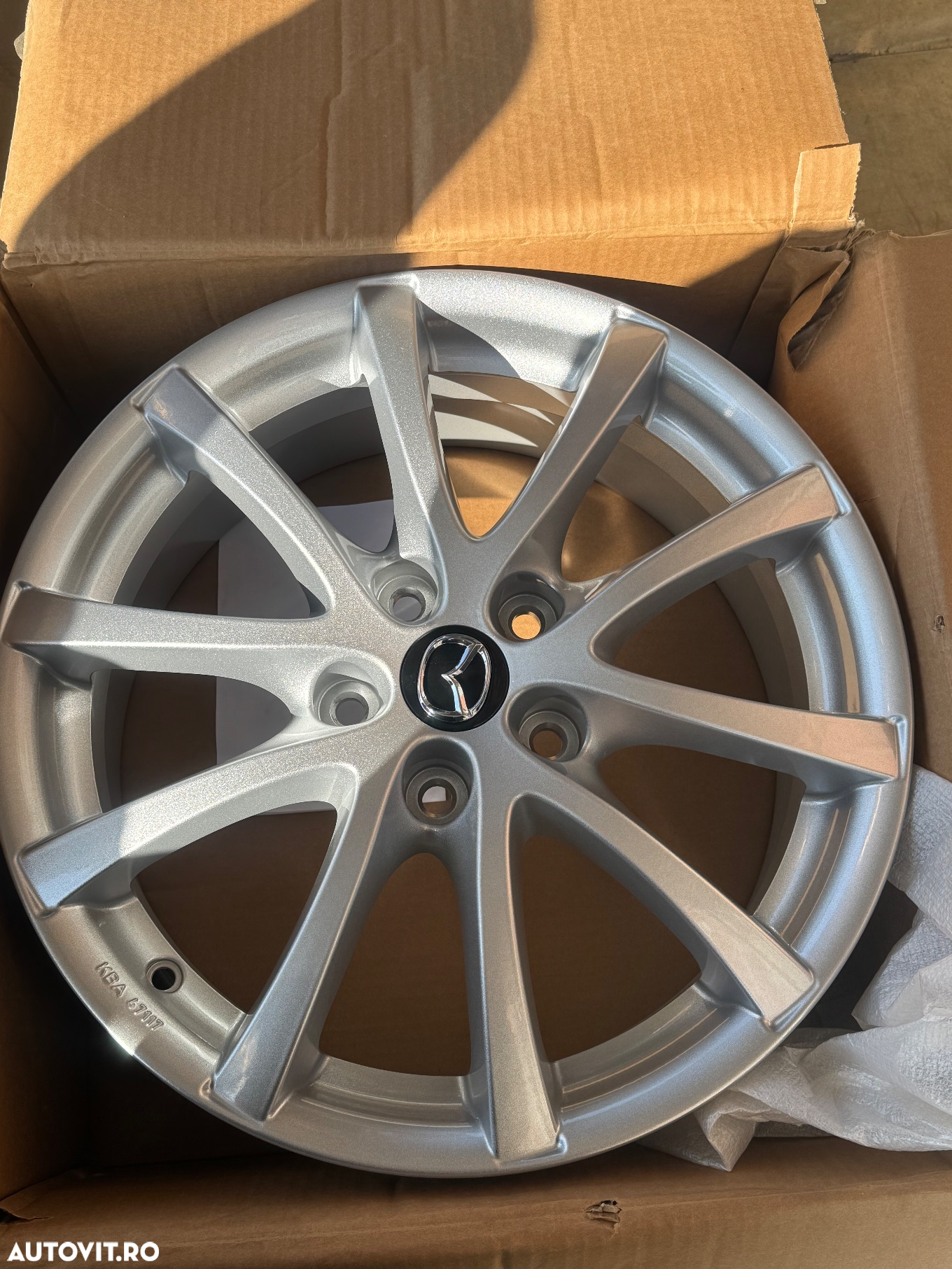 Vând 3 jante originale Mazda pe 17” noi - 2