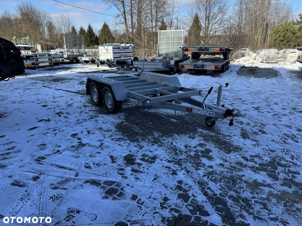 Niewiadów pod agregat prądotwórczy nowa przyczepa 2700kg 307x134cm FV 23% - 3