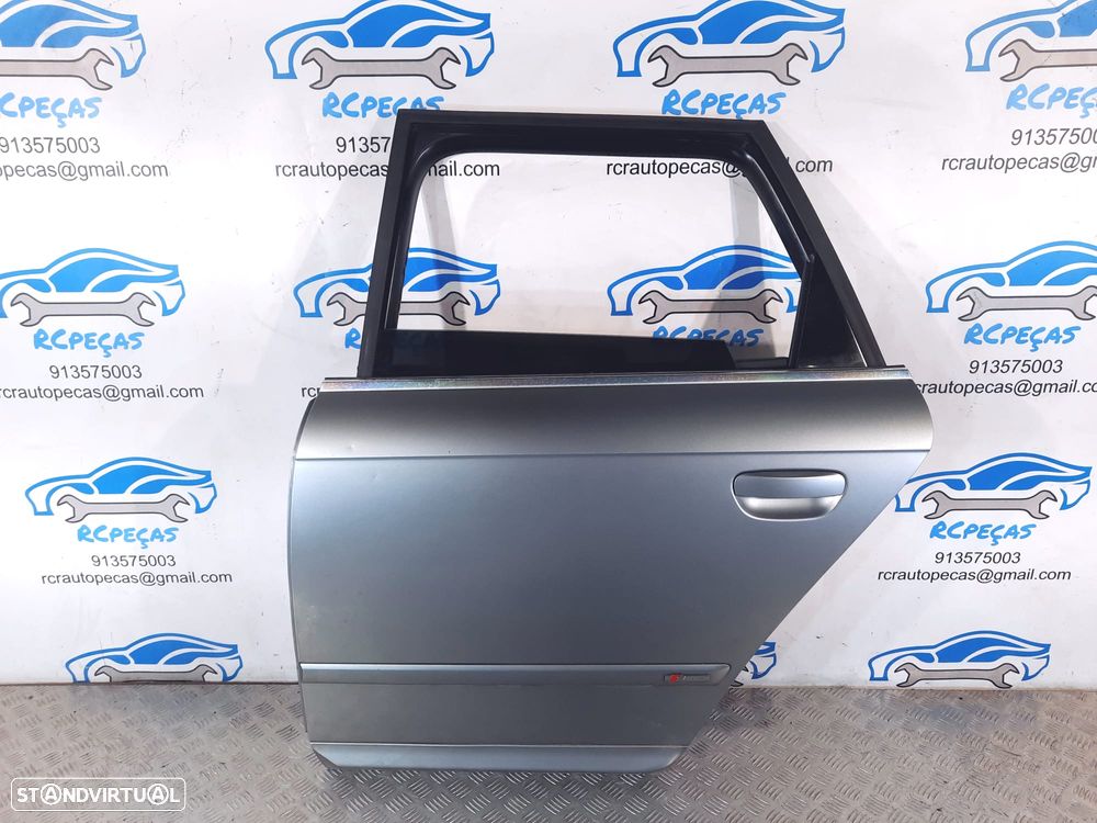 PORTA PORTAS TRASEIRA TRÁS ESQUERDA AUDI A4 B7 SLINE AVANT CARRINHA 8E0833051J 8E0833051 FECHO ELEVADOR MOTOR PUXADOR VIDRO - 1