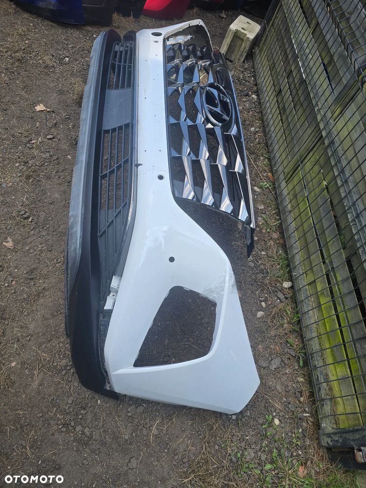 Hyundai tucson IV zderzak przód grill - 3