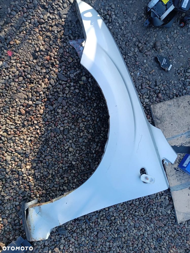 FORD FOCUS MK2 2005R BŁOTNIK PRZEDNI LEWY PRAWY SREBRNY - 6