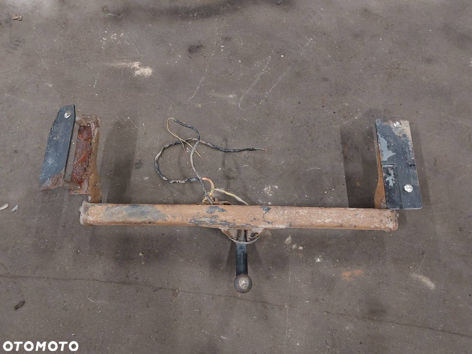 HAK HOLOWNICZY BRAK TABLICZKI + WIĄZKA OPEL ASTRA G HB 5D - 1