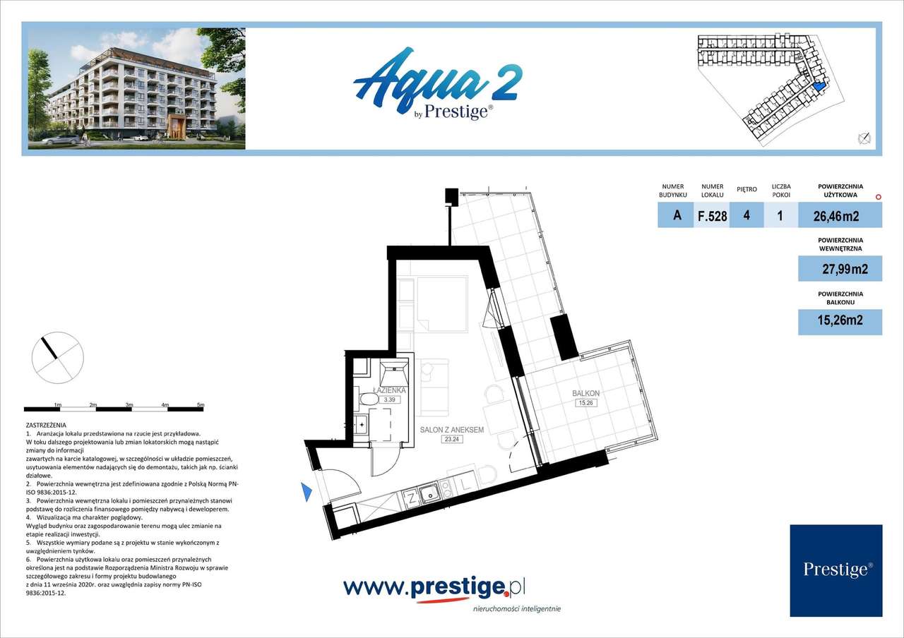 mieszkanie z dużym tarasem i dostępem do Aquaparku - Pełny obrazek: 5/5