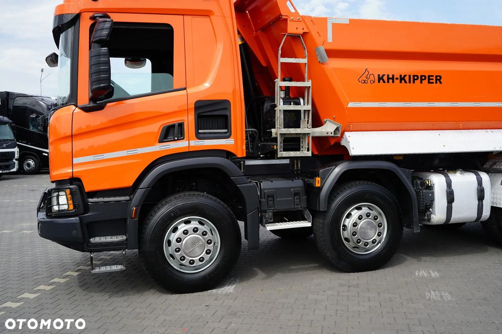 Scania / P 420 / XT / EURO 6 / WYWROTKA / 8 X 4 / ŁAD. 18 500 KG - 28