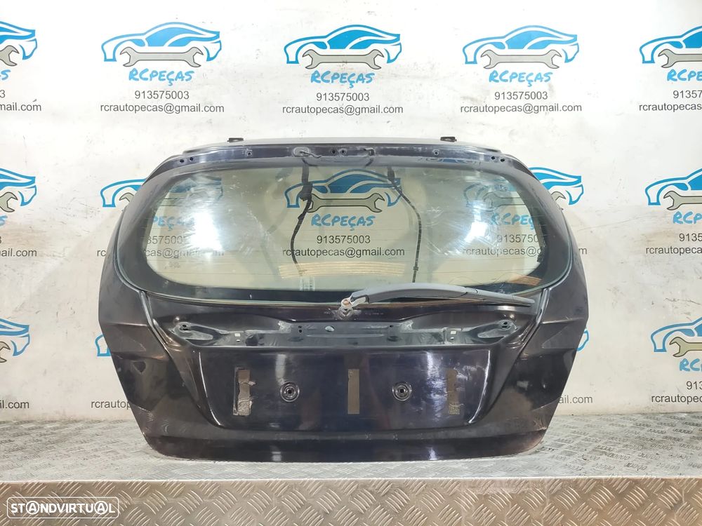 Porta / Tampa da Mala Ford Fiesta VI 6 MK6 em Preto / Preta - 4
