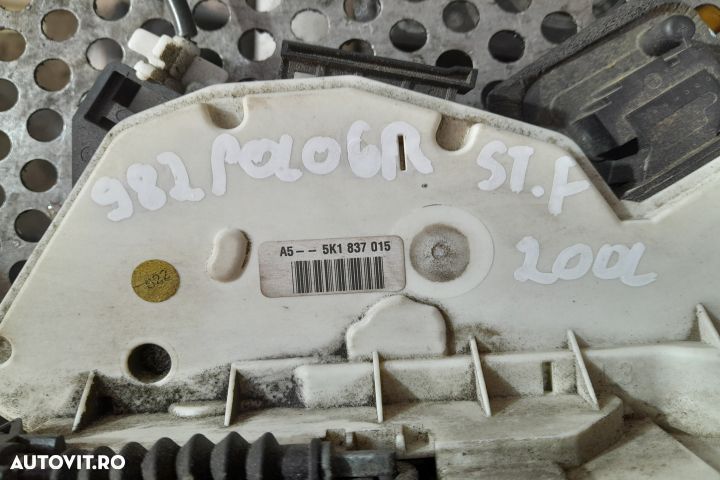 Broasca usa fata stanga 5K1837015 Volkswagen VW Polo 5 6R [2009 - 201 - 2