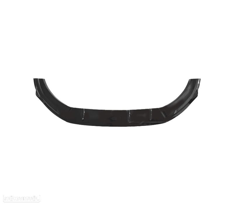 SPOILER LIP VOLKSWAGEN VW POLO 23- PRETO BRILHO - 2