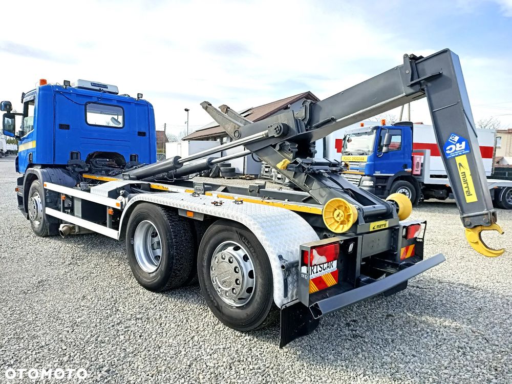 Scania P320 6x2 Hakowiec Marrel , oś skrętna - 8