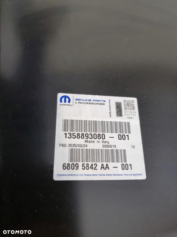 FIAT DUCATO L3 H1 2006-2024 tylny tył lewy błotnik 1358893080 NOWY ORYGINAŁ - 15