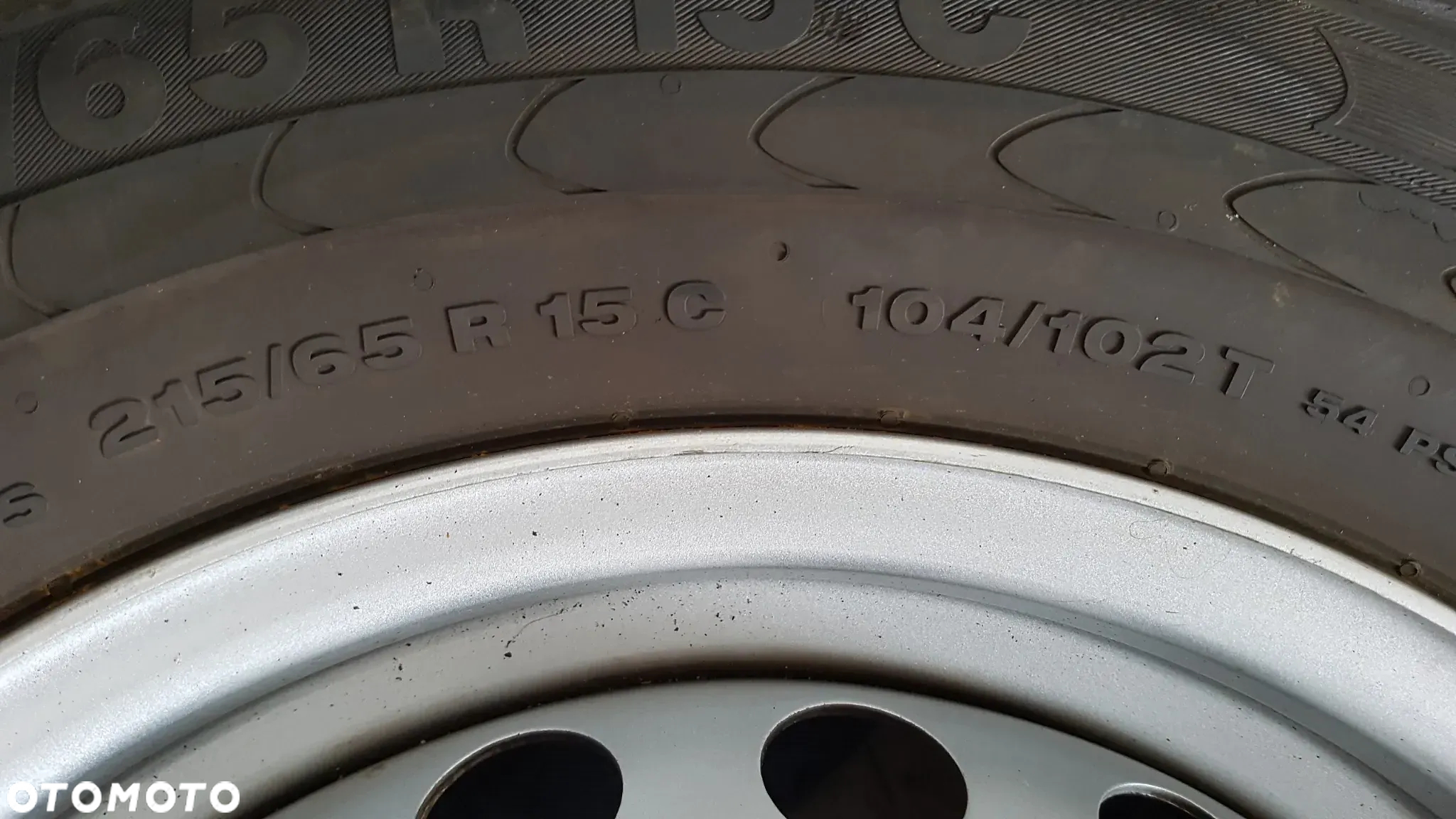 KOŁA LETNIE FORD TRANSIT CUSTOM  5X160  215/65R15C - 10