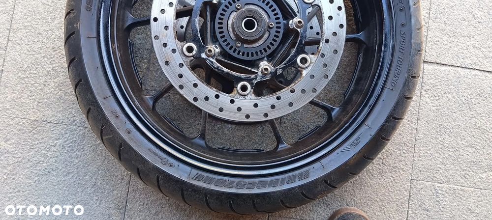 YAMAHA MT09 MT 09 FELGA PRZÓD KOŁO TARCZE HAMULCOWE - 2