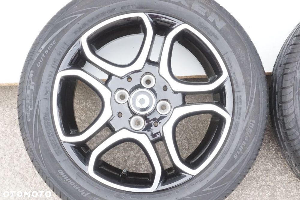 Smart 4x100 15 5,5J et42 185/60 15 lato - 4