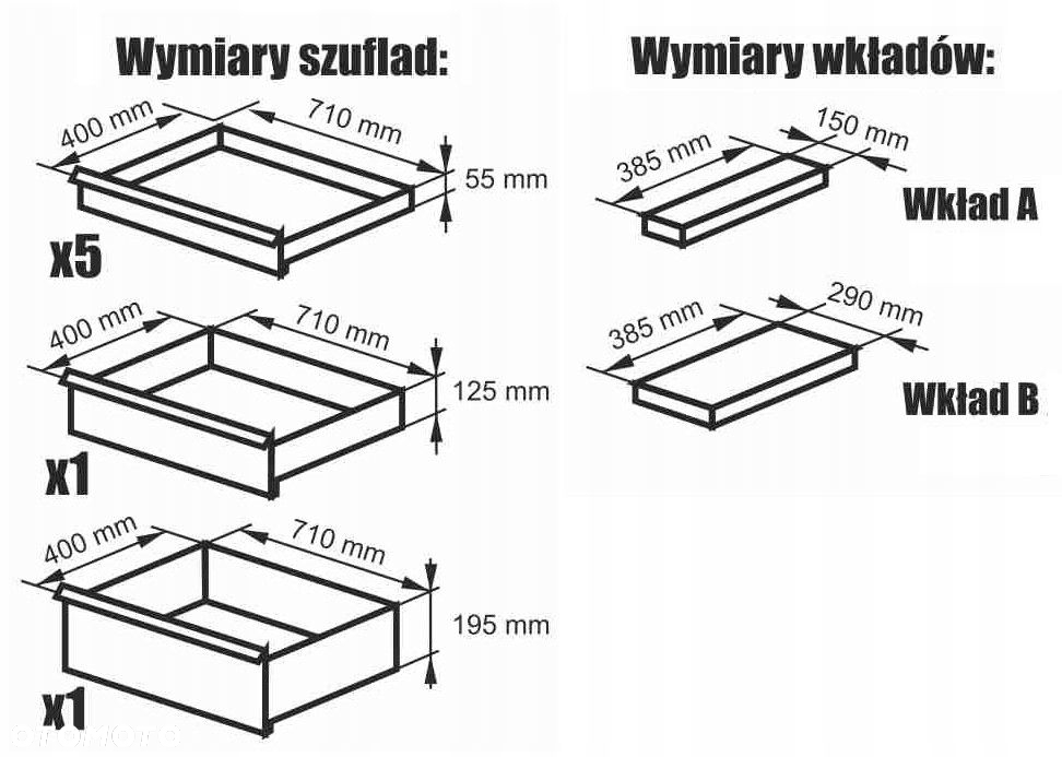 CORONA C1313 WÓZEK WARSZTATOWY 7SZ WYPOSAŻENIE 268 - 8